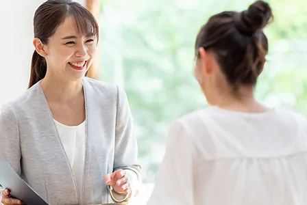 お問い合わせ・ご来店時のヒアリングのイメージ